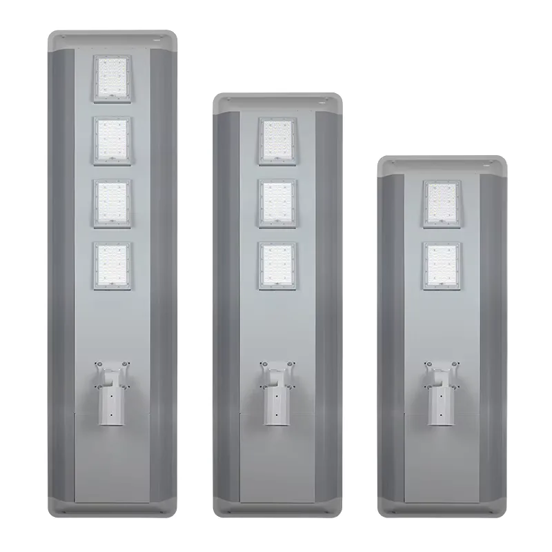 ZR Series Solar Street Light — product detail 4/6 · IP66 large solar street light, 8-14 m pole, SMD 5050 120-240 LED, 30V/150-250W panel