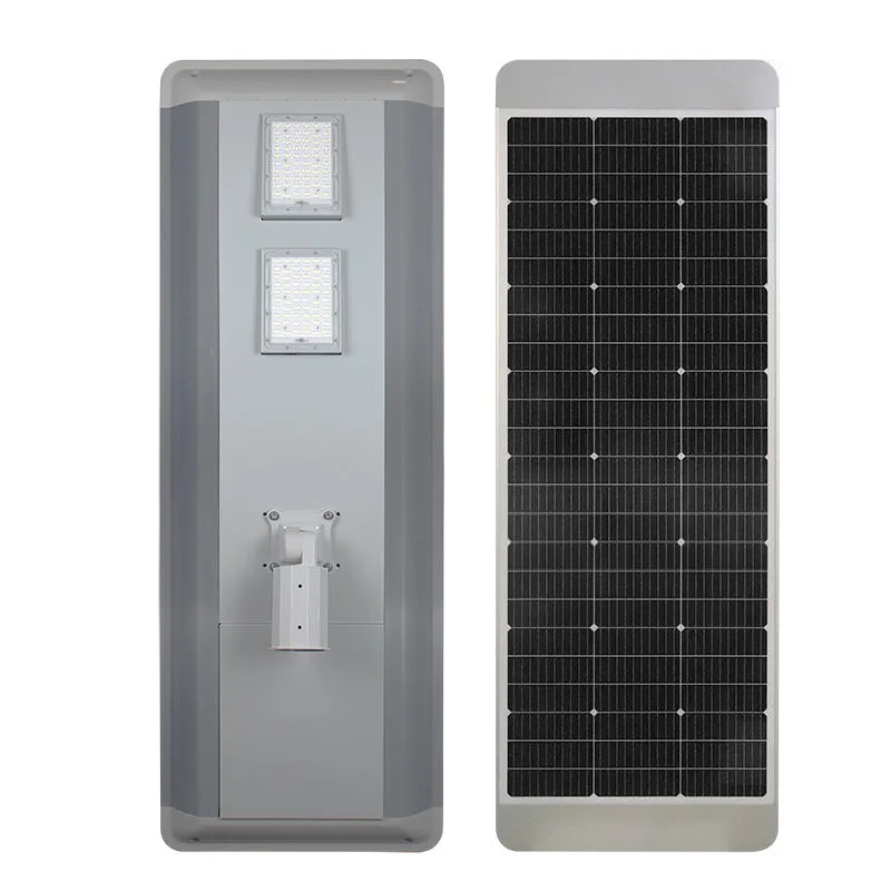 ZR Series Solar Street Light — gallery 1/5 · IP66 large solar street light, 8-14 m pole, SMD 5050 120-240 LED, 30V/150-250W panel