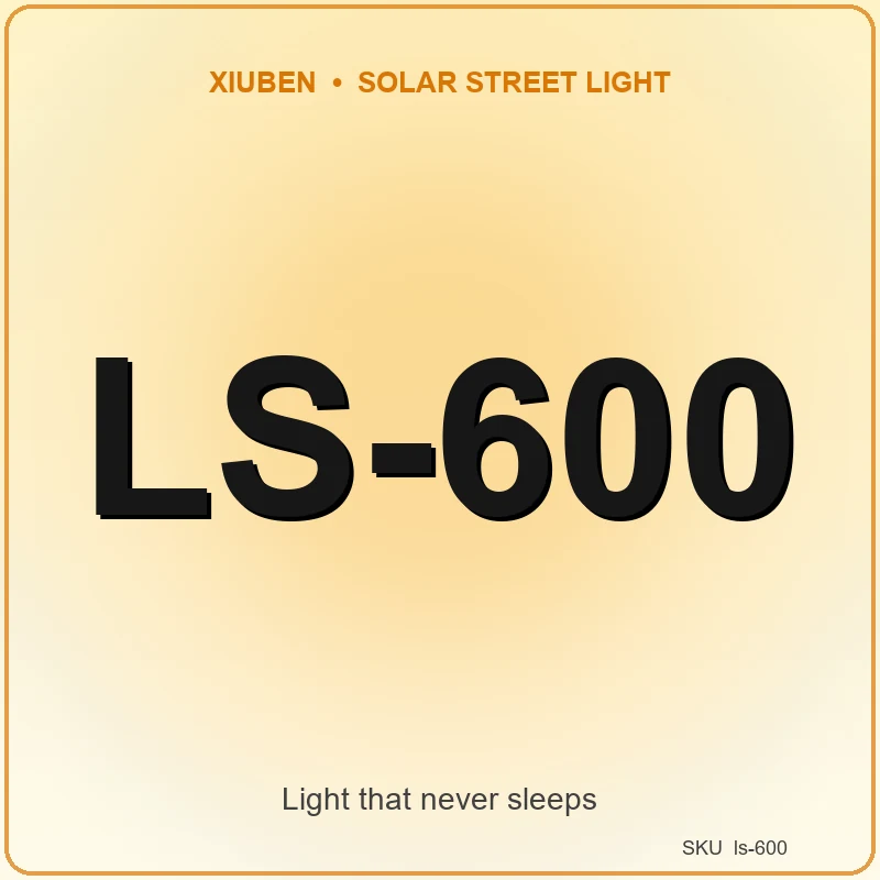 LS-600 Solar Yard Light