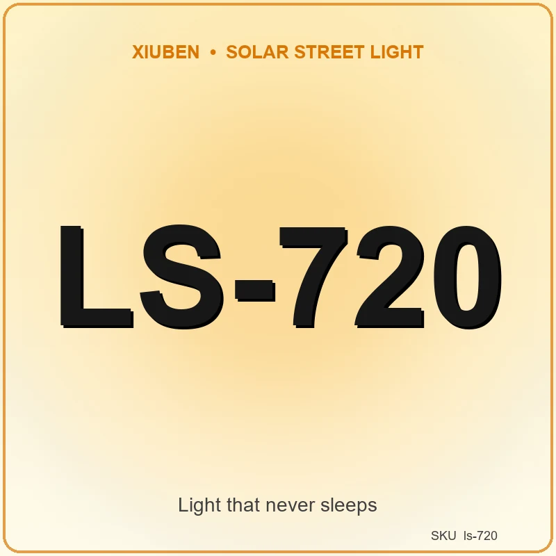 LS-720 Solar Yard Light