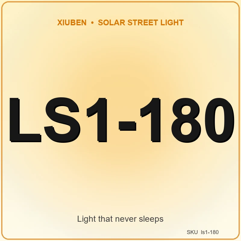 LS1-180 Solar Strip Light