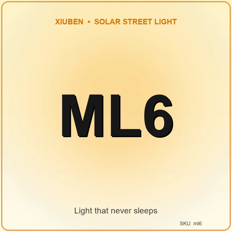 ML6 Modular LED Street Light (AC Powered)