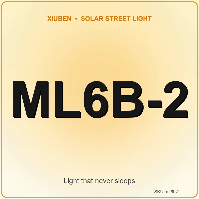 ML6B-2 Modular LED Street Light (AC Powered)