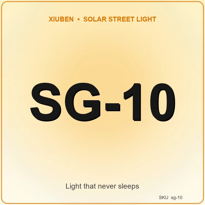 SG-10 Solar Garden Light