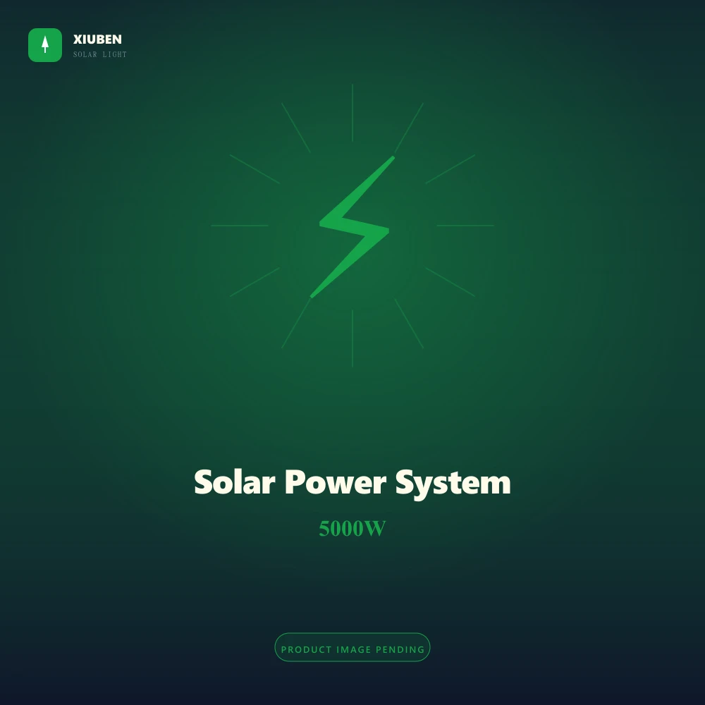 Hybrid MPPT inverter solar power system 5000W