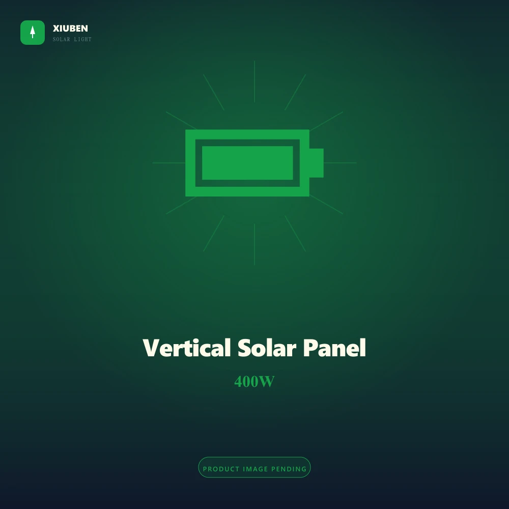 6-Sided Vertical Solar PV Tube