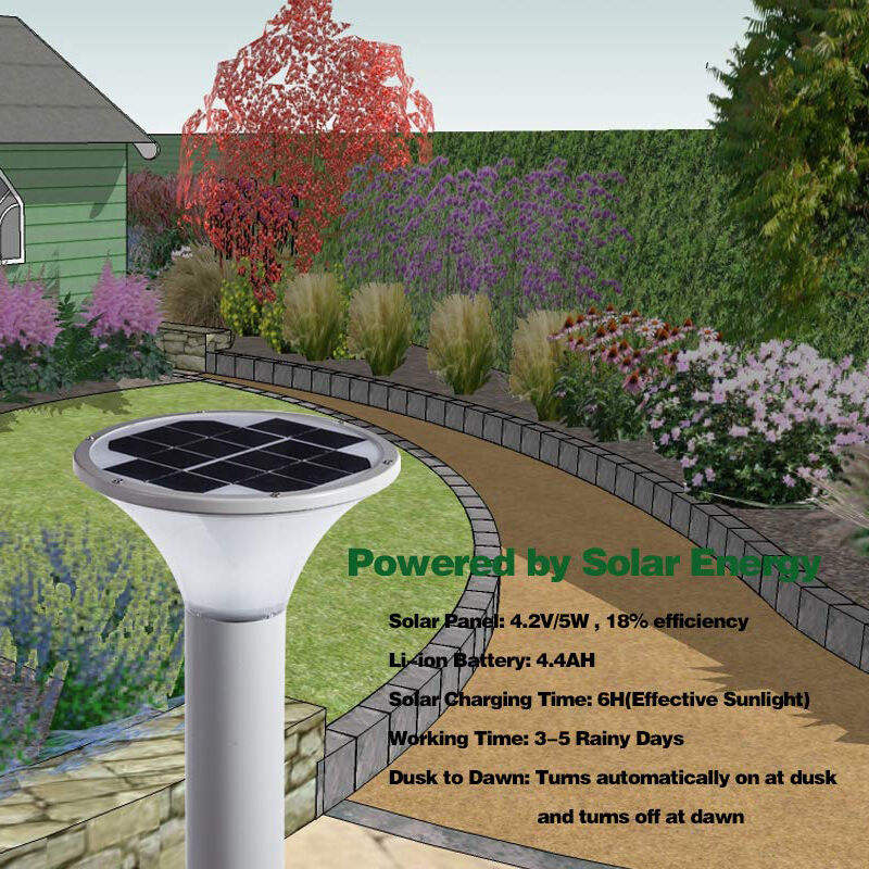 solar yard light