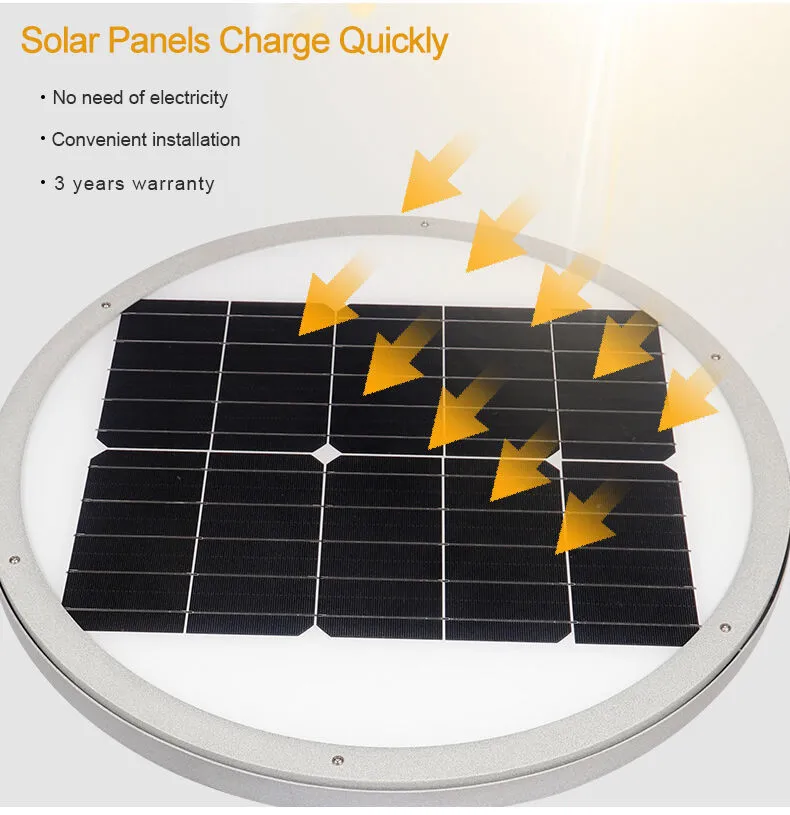 Solar garden light