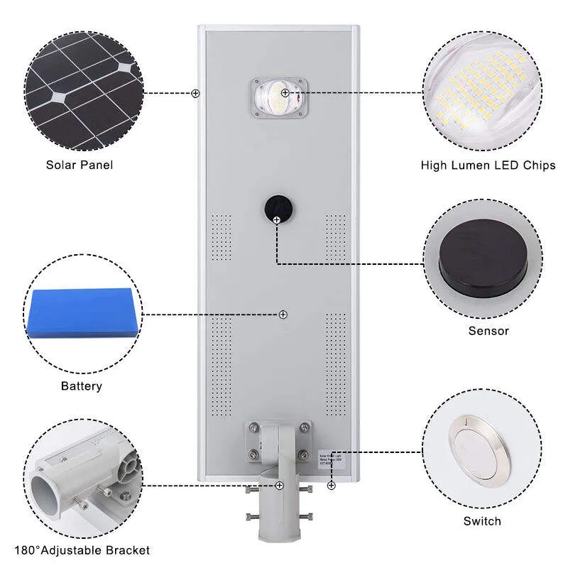 solar street lights outdoor