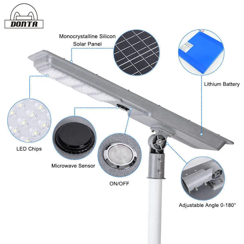 T24 Solar powered street lights