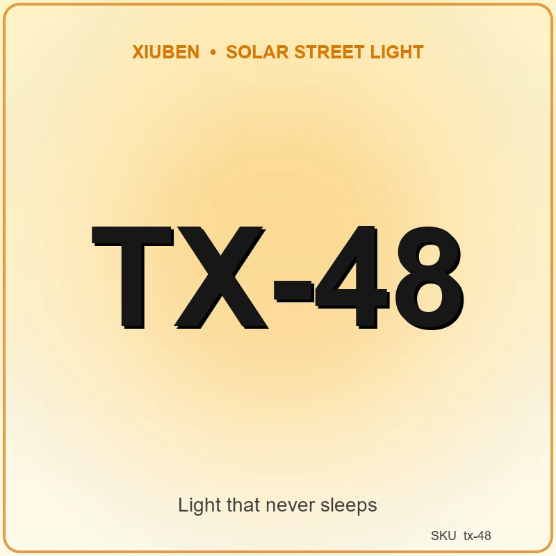 TX-48 Solar Outdoor Spot Light