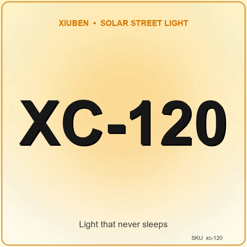 XC-120 Solar Wall Washer Light